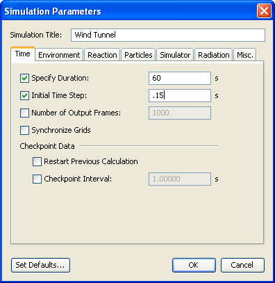 煙氣流動分析軟件操作說明書